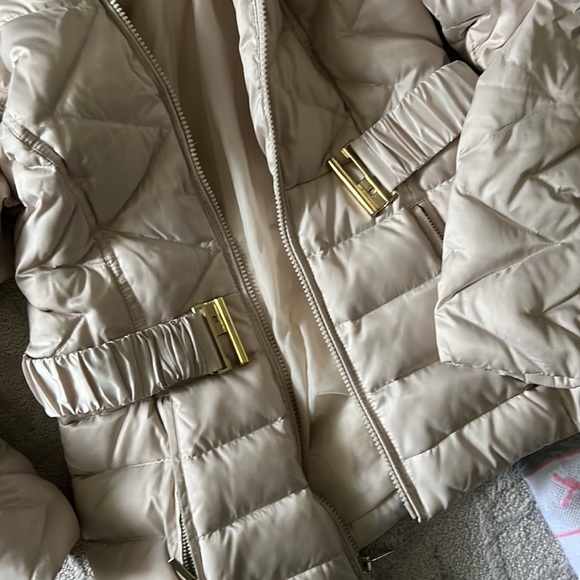 Laundry puff jacket great condition. Cream. Colored. Xs - Picture 4 of 4